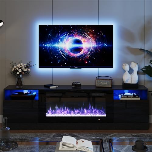Best Rated Electric Fireplace Tv Stand