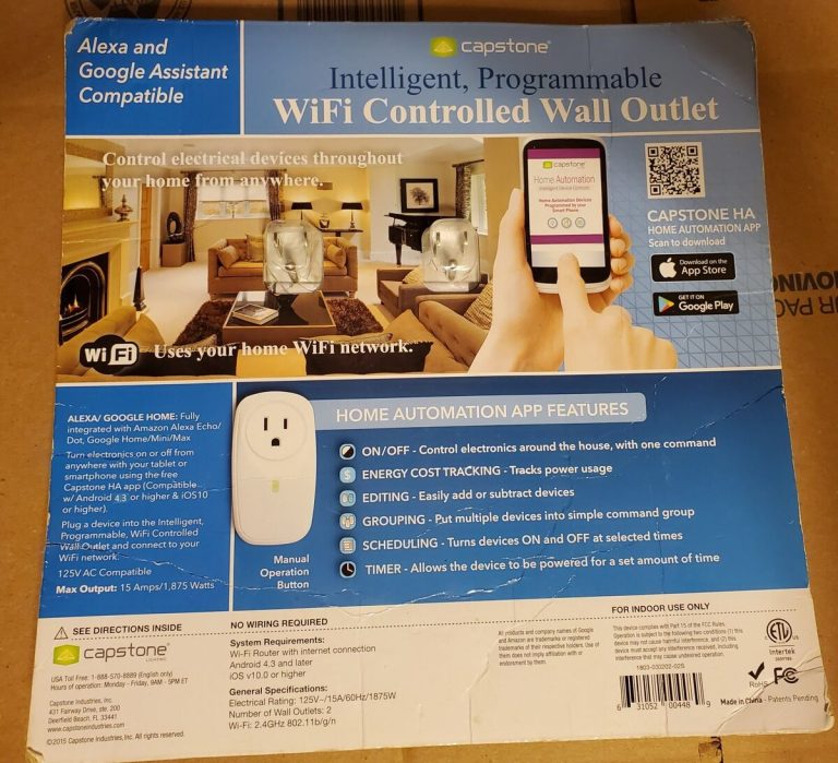 Do Capstone Ha Smart Devices Work With Alexa