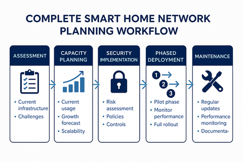 How Many Smart Devices on a Mesh Network