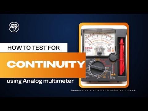 How to Test Electronic Components Using Analog Multimeter