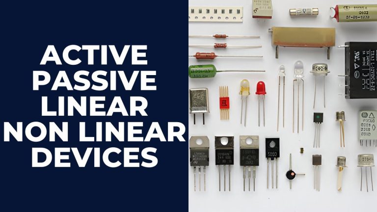 What are Nonlinear Electronic Components
