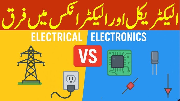What is the Difference between Electrical And Electronic Components