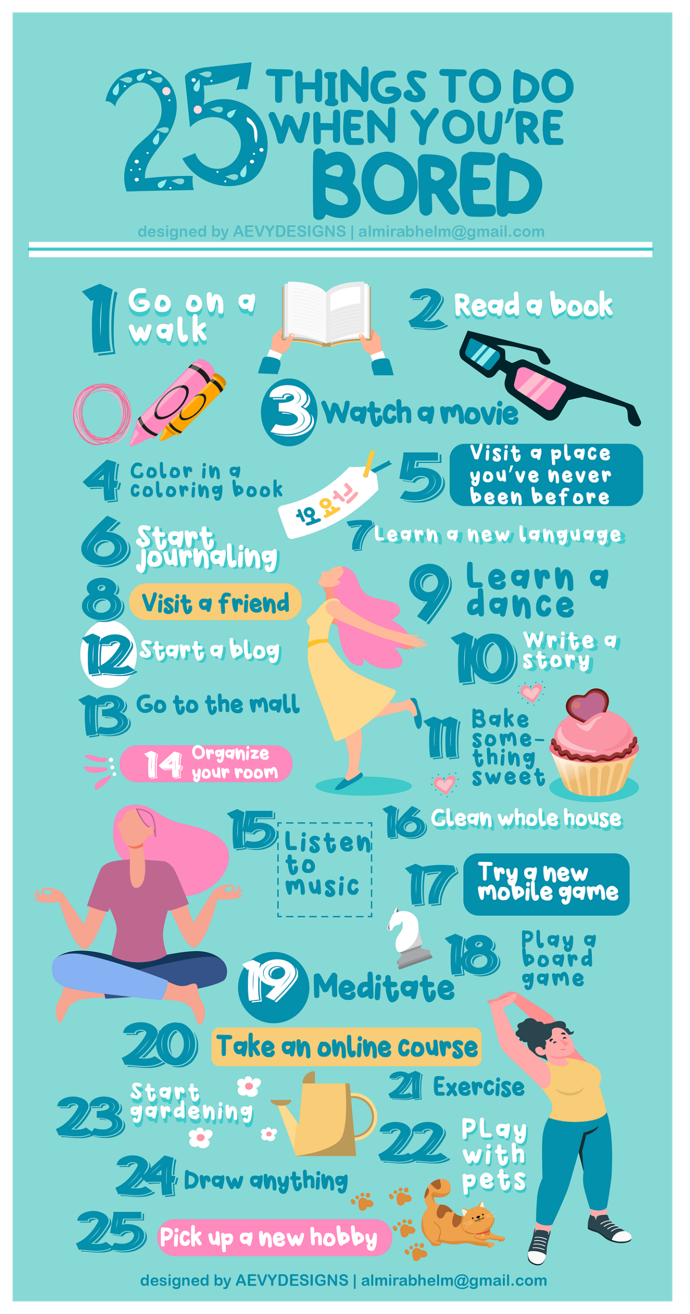 What to Do When Your Bored Without Electronics at Home