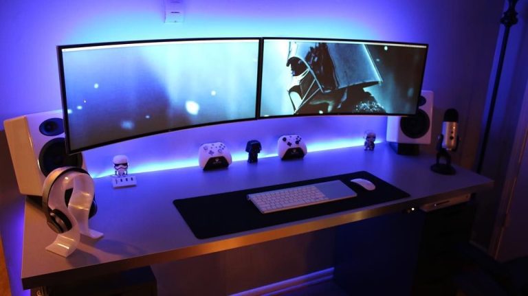 how do I connect two ultrawide monitors