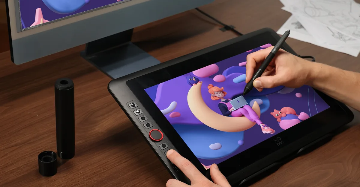 how to connect drawing tablet and monitor together