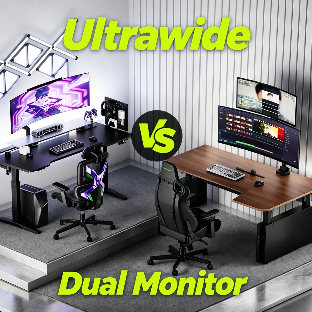 ultrawide vs dual monitor setup